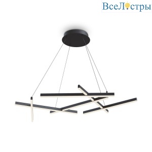 Подвесной светодиодный светильник Maytoni Line MOD016PL-L80BK
