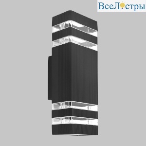 Уличный настенный светильник IMEX Porta IL.0014.0024-2-BK