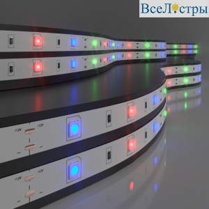Светодиодная лента Elektrostandard 12V 7,2W 30Led 5050 IP20 RGB, 5м 4690389040160