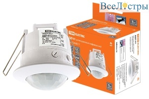 Датчик движения инфракрасный TDM Electric ДДТ-01 SQ0324-0017