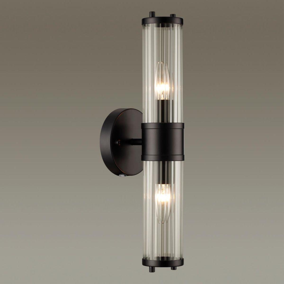 подсветка для зеркал odeon light drops kepa 4944/2w