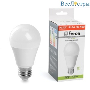 Лампа светодиодная Feron LB-194 E27 15W 4000K 48730