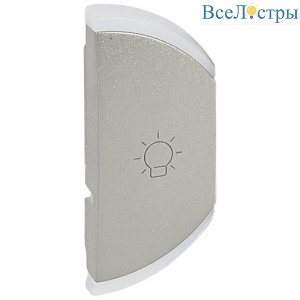 Клавиша правая Legrand Celiane Освещение титановая 068448