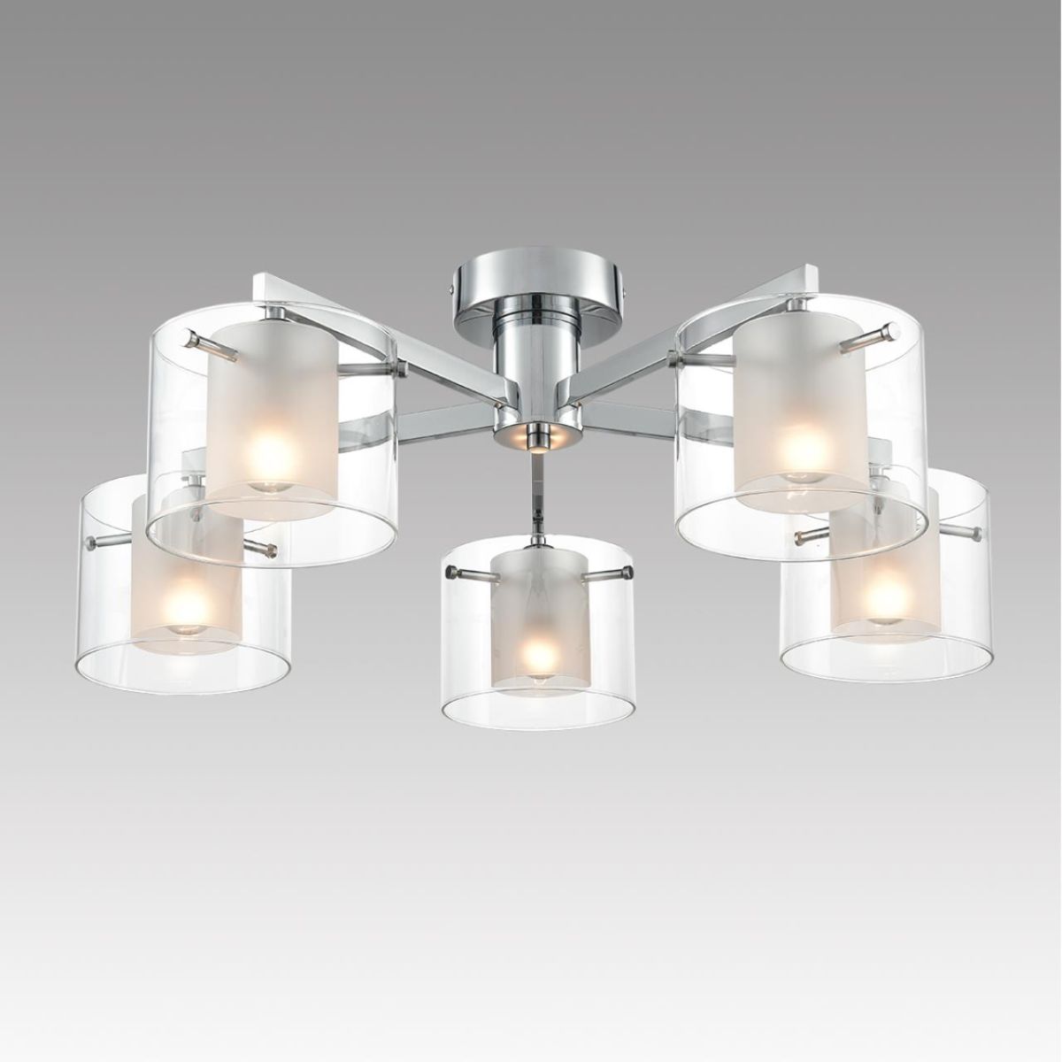 потолочная люстра lumion moderni verdi 8261/5c