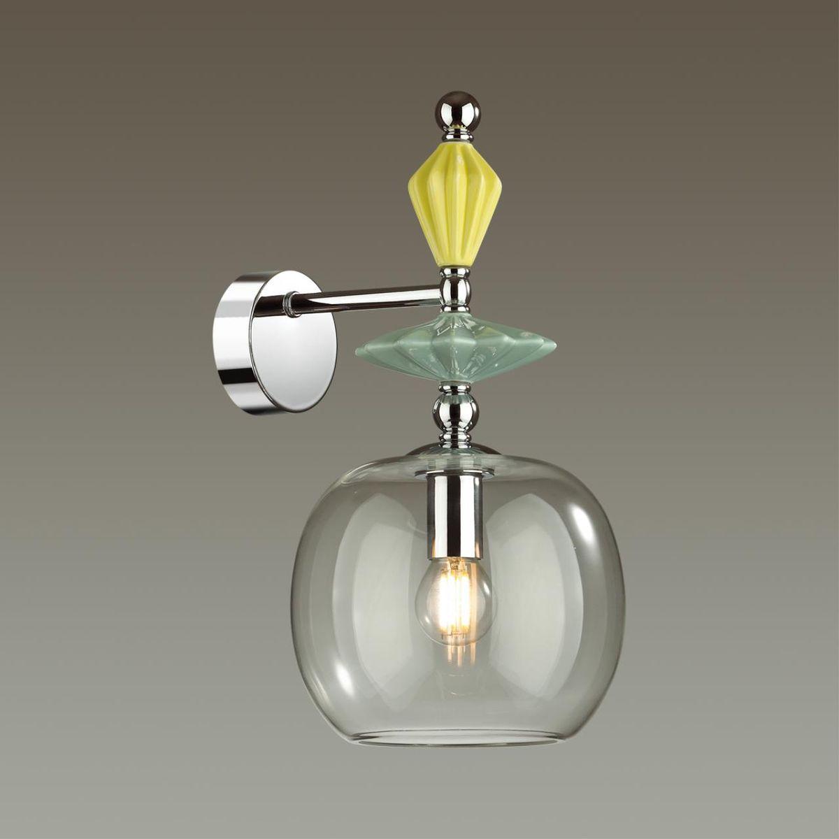 бра odeon light classic bizet 4893/1wb