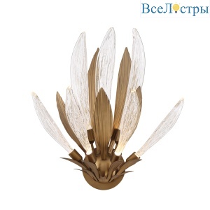 Настенный светильник Delight Collection W168416-7 bronze/clear