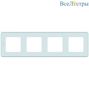 Рамка четырехместная Legrand Inspiria 673965