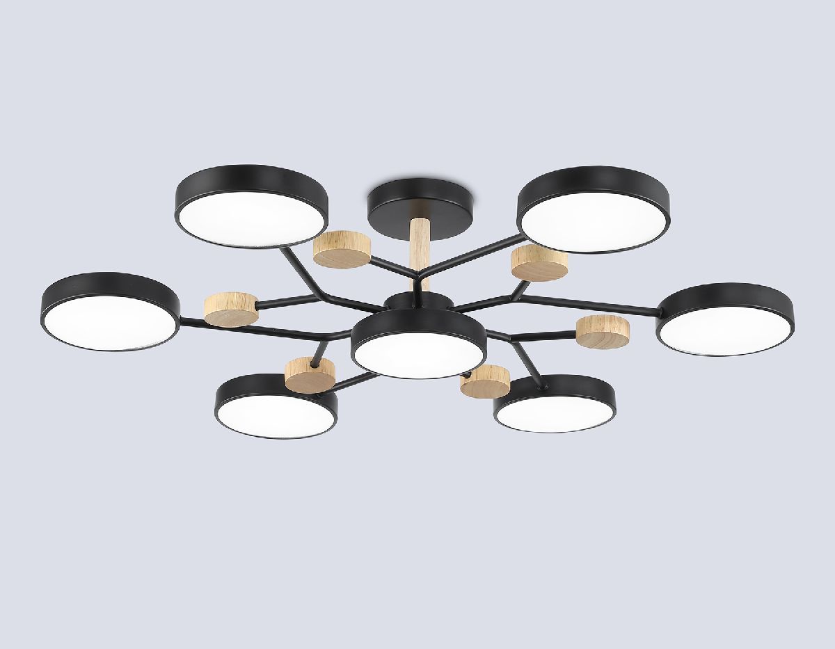 люстра на штанге ambrella light linetech comfort fl4866