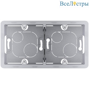 Коробка для накладного монтажа на 2 поста Legrand Inspiria 673992