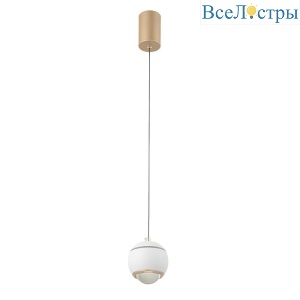 Подвесной светодиодный светильник Crystal Lux Caro SP Led White
