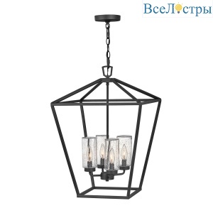 Уличный подвесной светильник Hinkley Alford place QN-ALFORD-PLACE-4P-MB