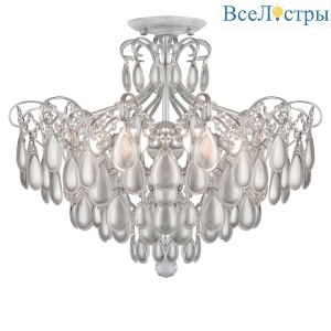 Потолочная люстра AM Group MONICA PL6 SILVER