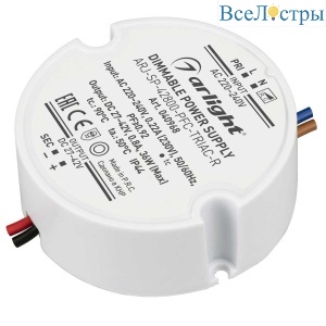 Драйвер Arlight ARJ-SP-42800-PFC-Triac-R 27-42V 36W IP44 0,8A 040968