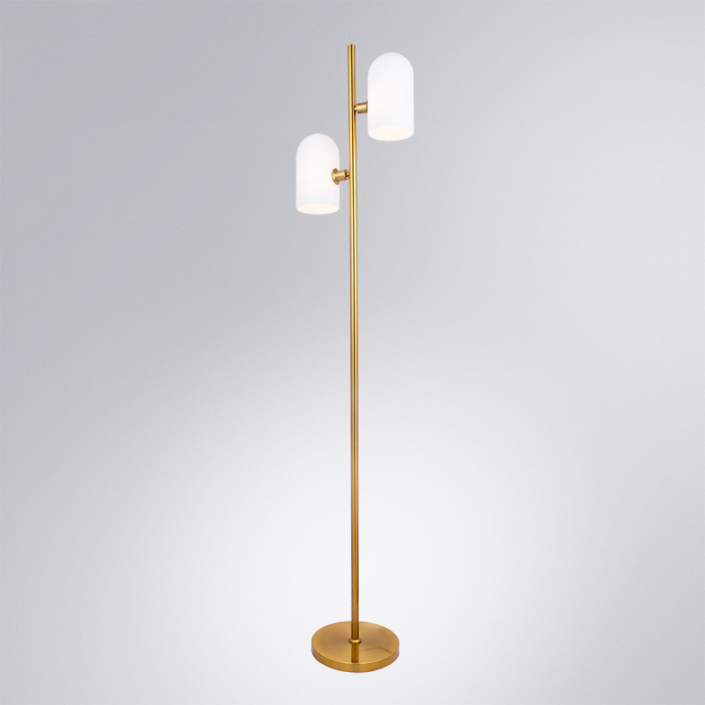 торшер arte lamp cassel a5454pn-2pb