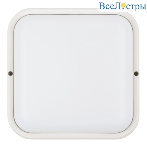 Накладной светильник влагозащищенный Volpe ULW-Q229 24W/6500K IP65 WHITE UL-00013193