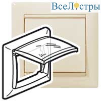 Рамка влагозащищенная c крышкой Legrand Valena Classic 695642