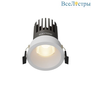 Встраиваемый светильник Maytoni Technical Dip DL117-15W-3K-W