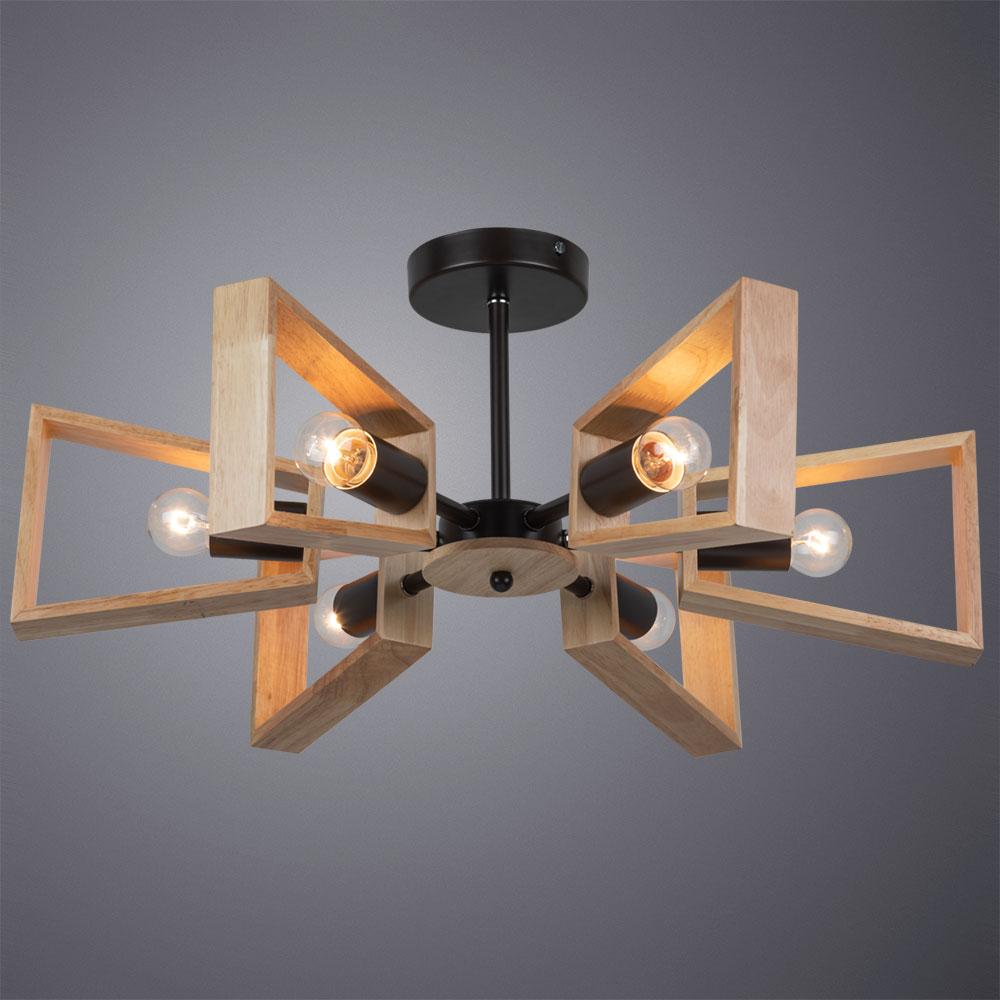 потолочная люстра arte lamp brussels a8030pl-6bk
