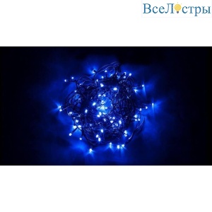 Светодиодная гирлянда Feron Линейная 230V синяя с мерцанием CL06 32312