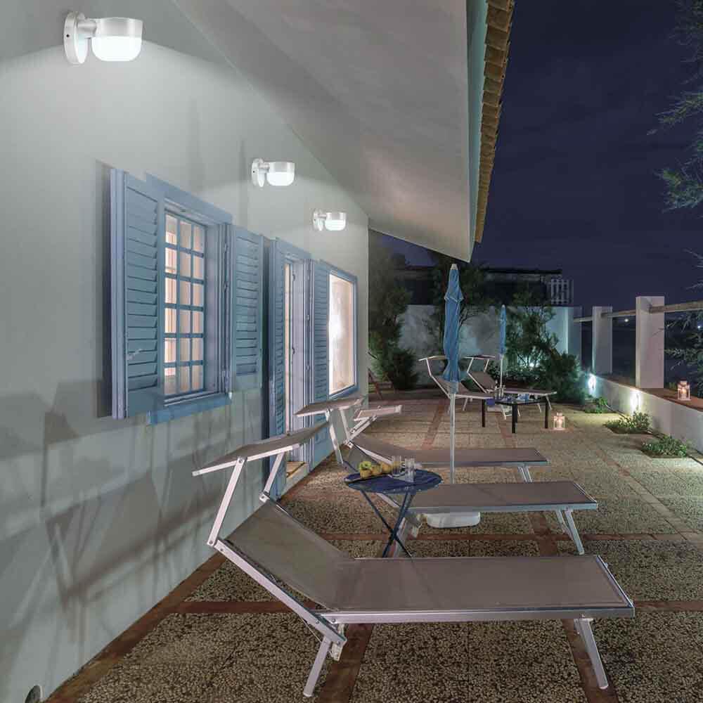 уличный настенный светодиодный светильник novotech street opal 358450