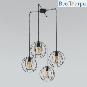Подвесная люстра TK Lighting 6598 Jaula