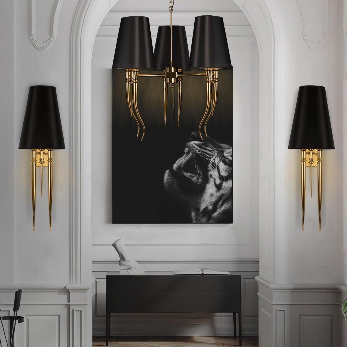 подвесная люстра loft it brunilde 10207/6 gold