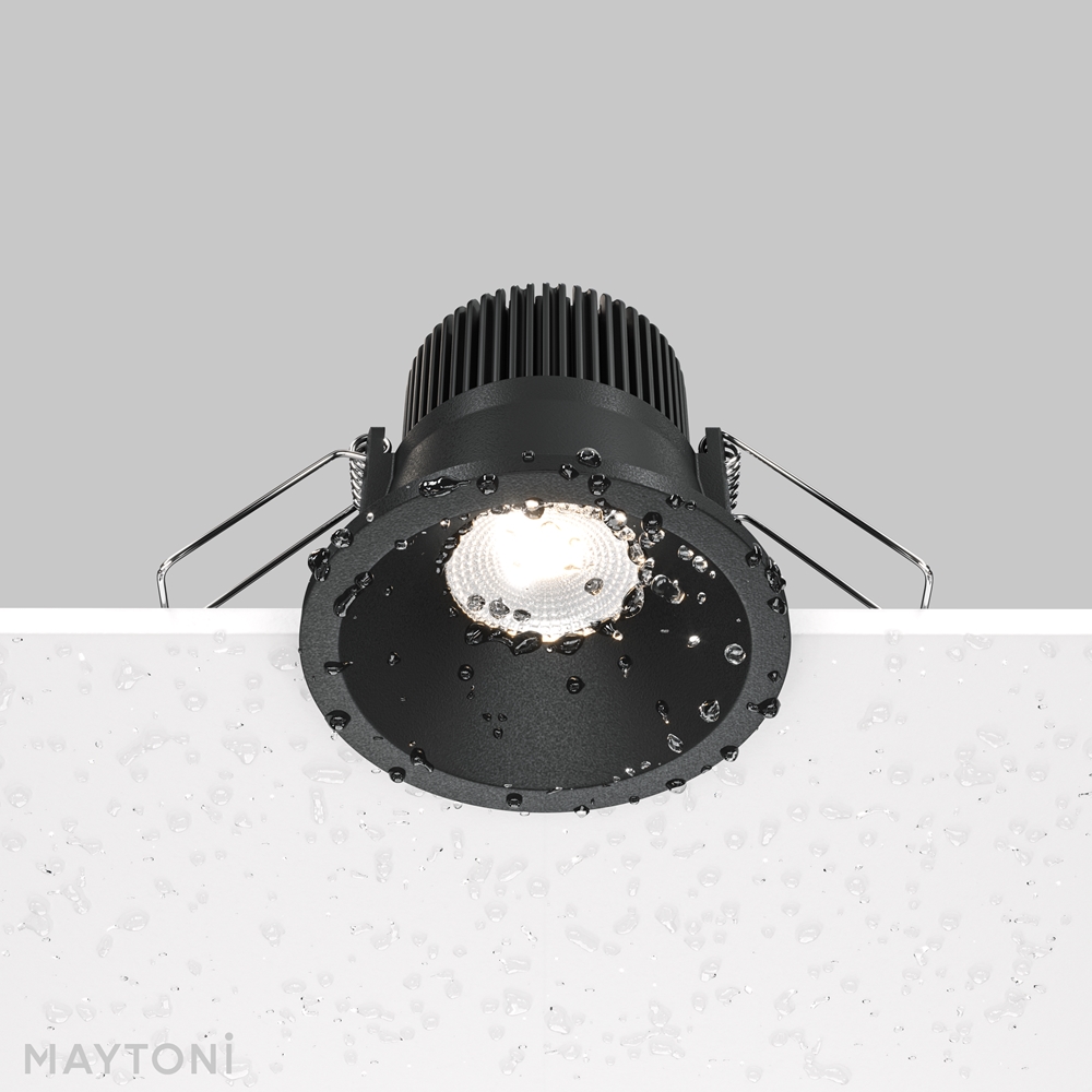 встраиваемый светильник maytoni zoom dl034-01-06w4k-d-b