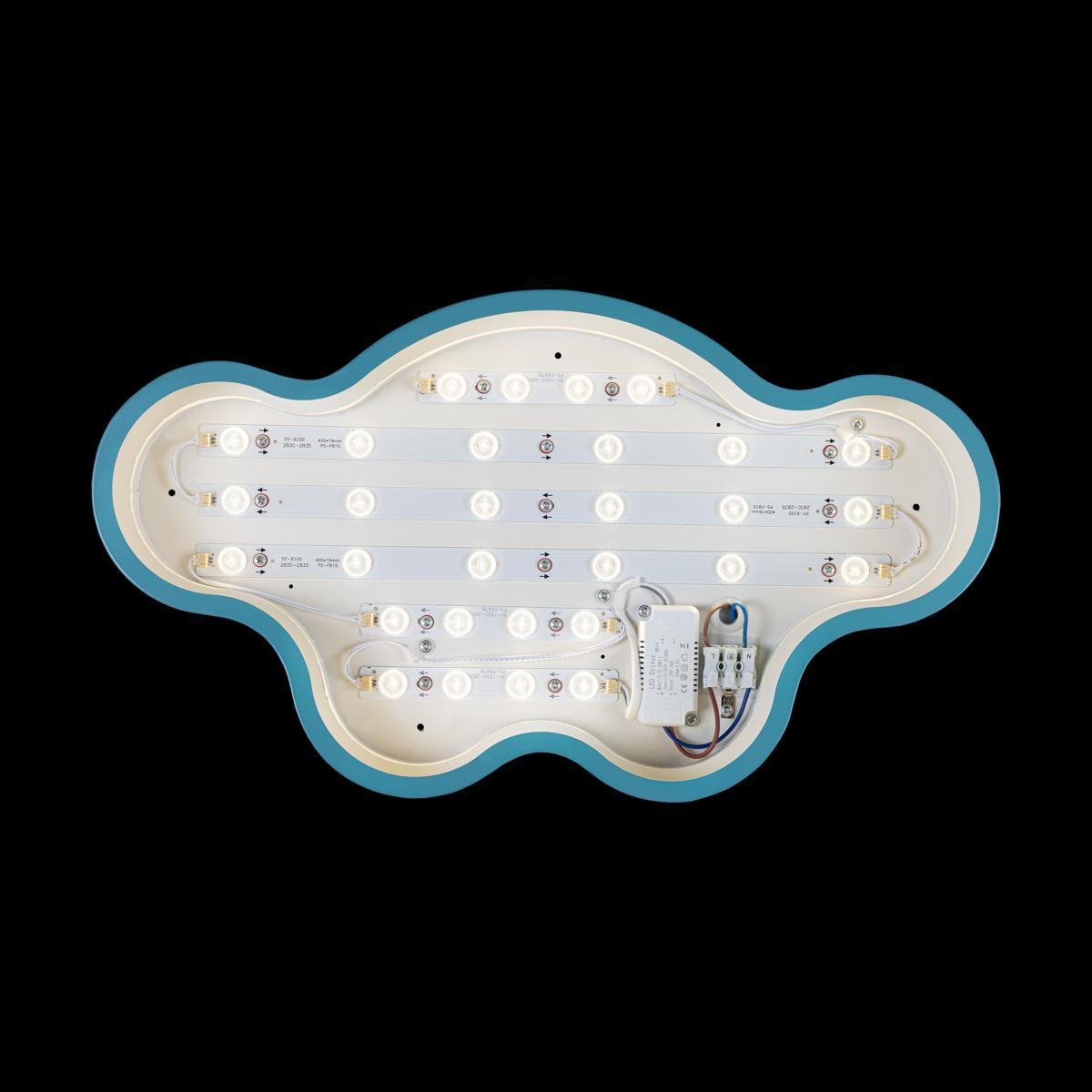 потолочный светодиодный светильник loft it axel 10005/30 blue