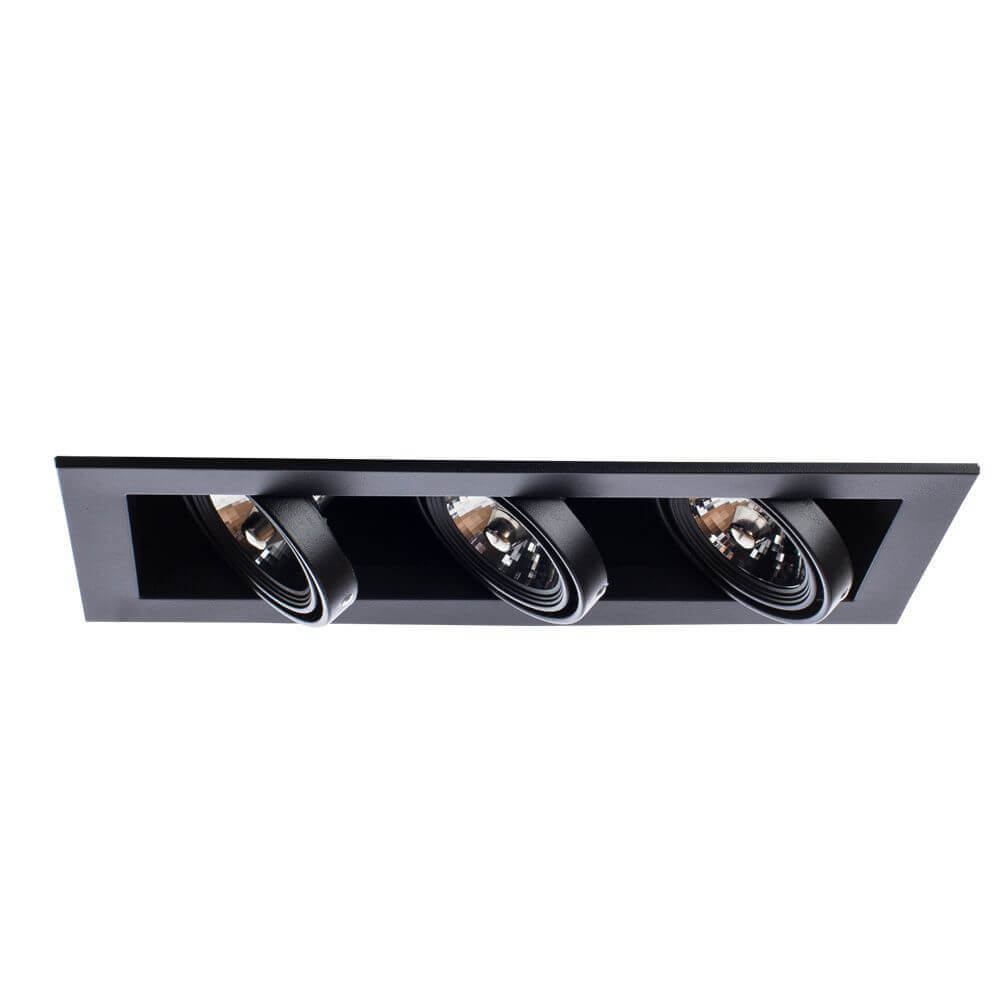 встраиваемый светильник arte lamp technika a5930pl-3bk