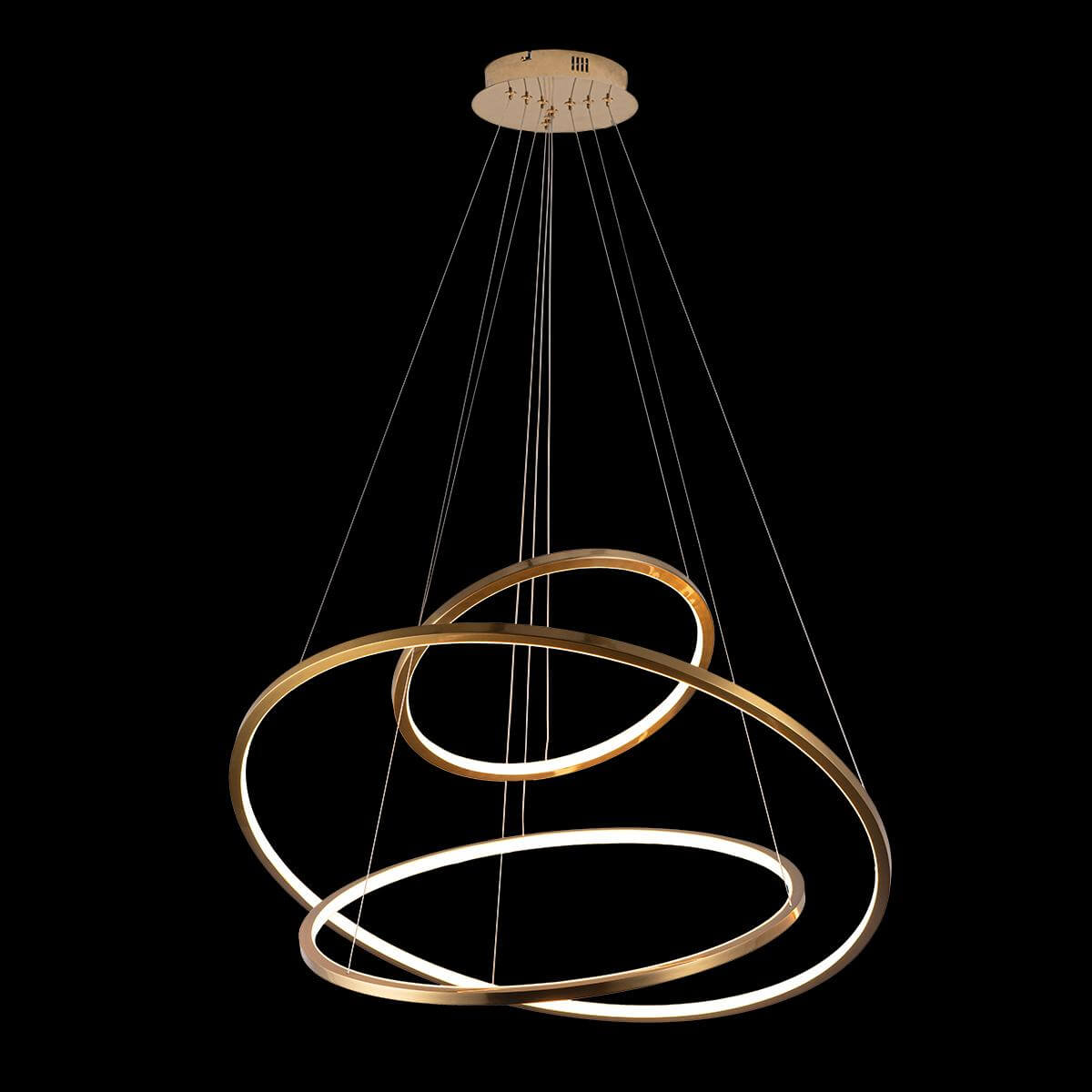 подвесной светодиодный светильник loft it ring 10015/3