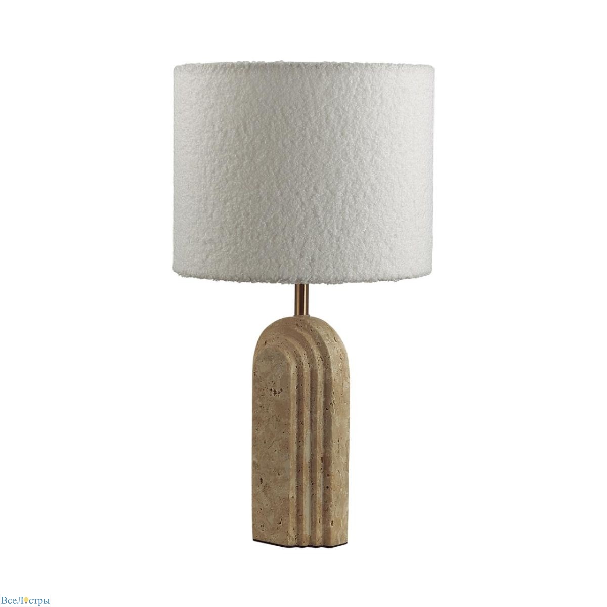 настольная лампа odeon light midcent ondulato 7172/1t