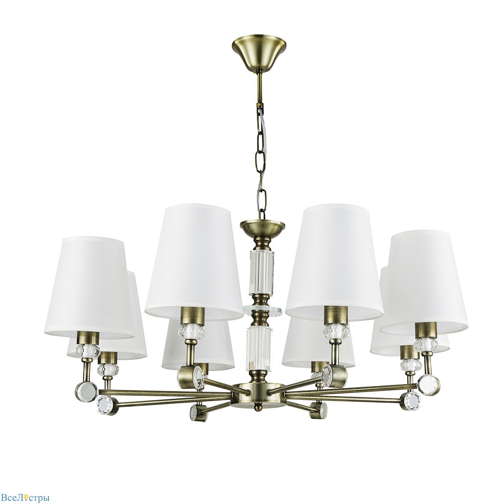 подвесная люстра arte lamp brocca a4093lm-8ab