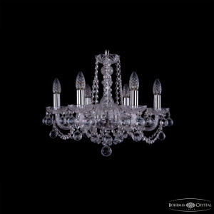 Подвесная люстра Bohemia Ivele Crystal 1402/6/160 Ni Balls