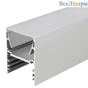 Профиль с рассеивателем Arlight ALU-LINE-DUO-2000 ANOD+OPAL 024188