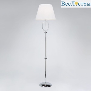 Торшер Eurosvet Madera 01056/1 хром/прозрачный хрусталь Strotskis