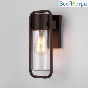 Уличный настенный светильник Elektrostandard Lab 35001/D коричневый a061044