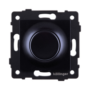 Светорегулятор для светодиодных ламп, проходной, 500W, черный Kollinger REA-048BK для Aspekt, Eleganz, Reflex