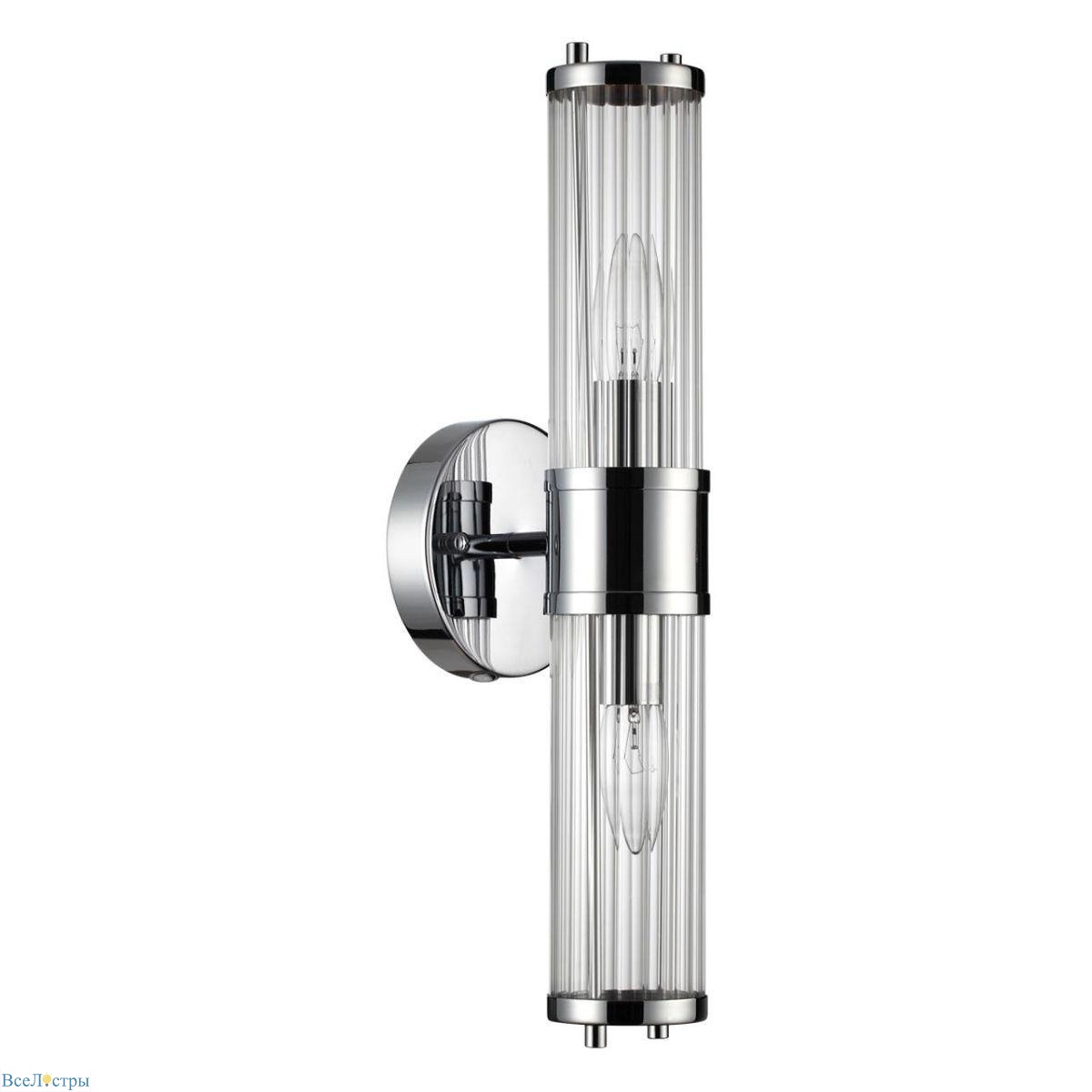 подсветка для зеркал odeon light drops kepa 4945/2w