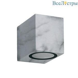 Уличный настенный светильник Uniel UUL-P41A 6W/GU10 IP65 MARBLE UL-00011361