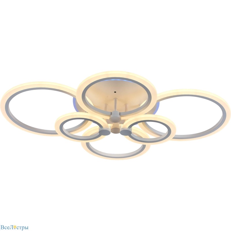 потолочная светодиодная люстра evoled cerina sle500552-06rgb
