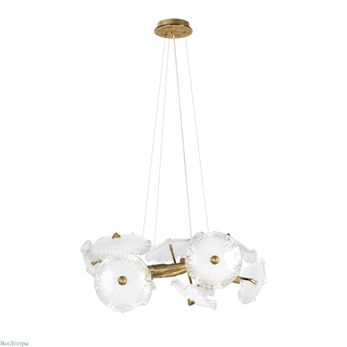 подвесная люстра loft it bloom 10352/650 ab