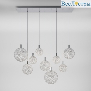 Каскадная люстра Eurosvet Gemini 90353/9 хром a069039