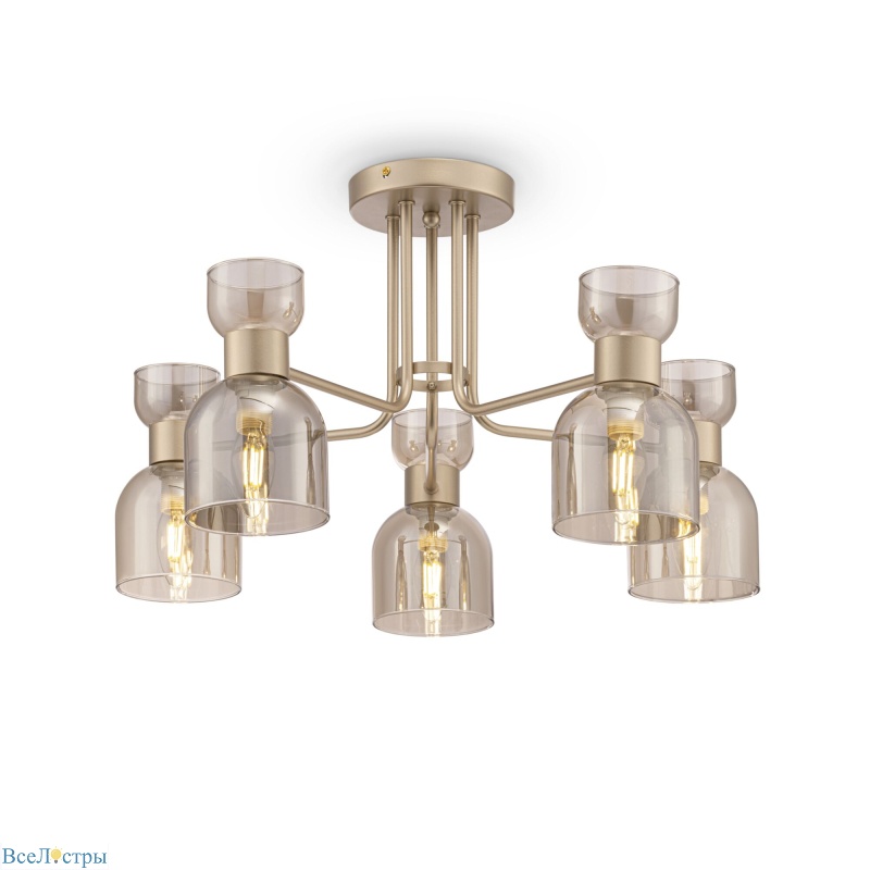 потолочная люстра freya isla fr5094pl-05g