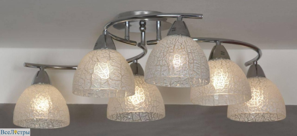 потолочная люстра lussole zungoli lsf-1603-06