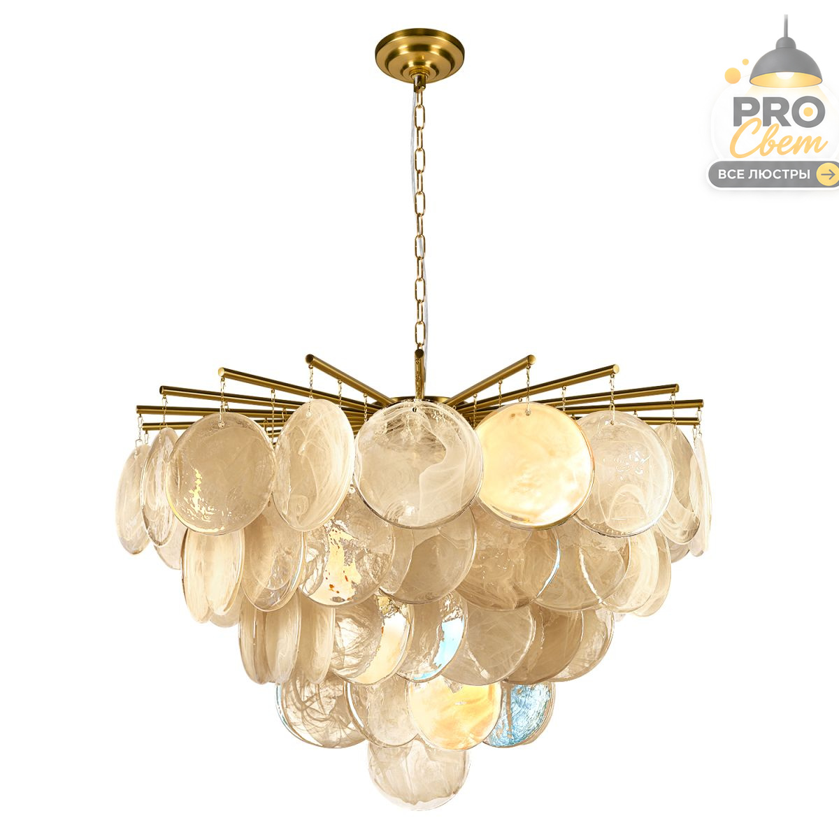 подвесной светильник loft it lolly 10492/800 champagne