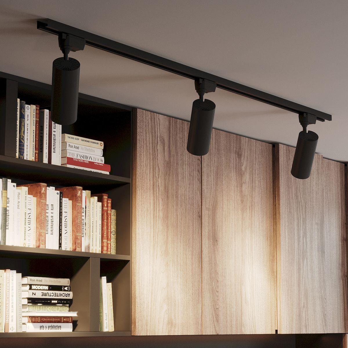 трековый светодиодный светильник gauss track light led tr073