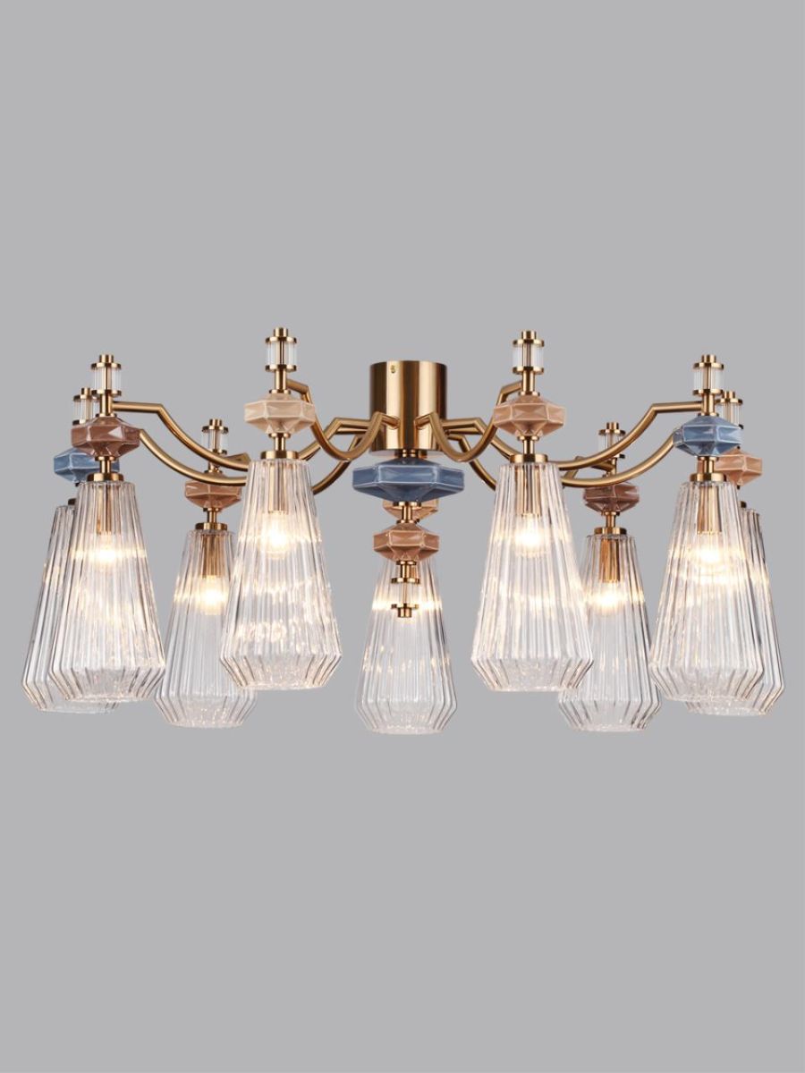 подвесная люстра odeon light modern terra 5414/9