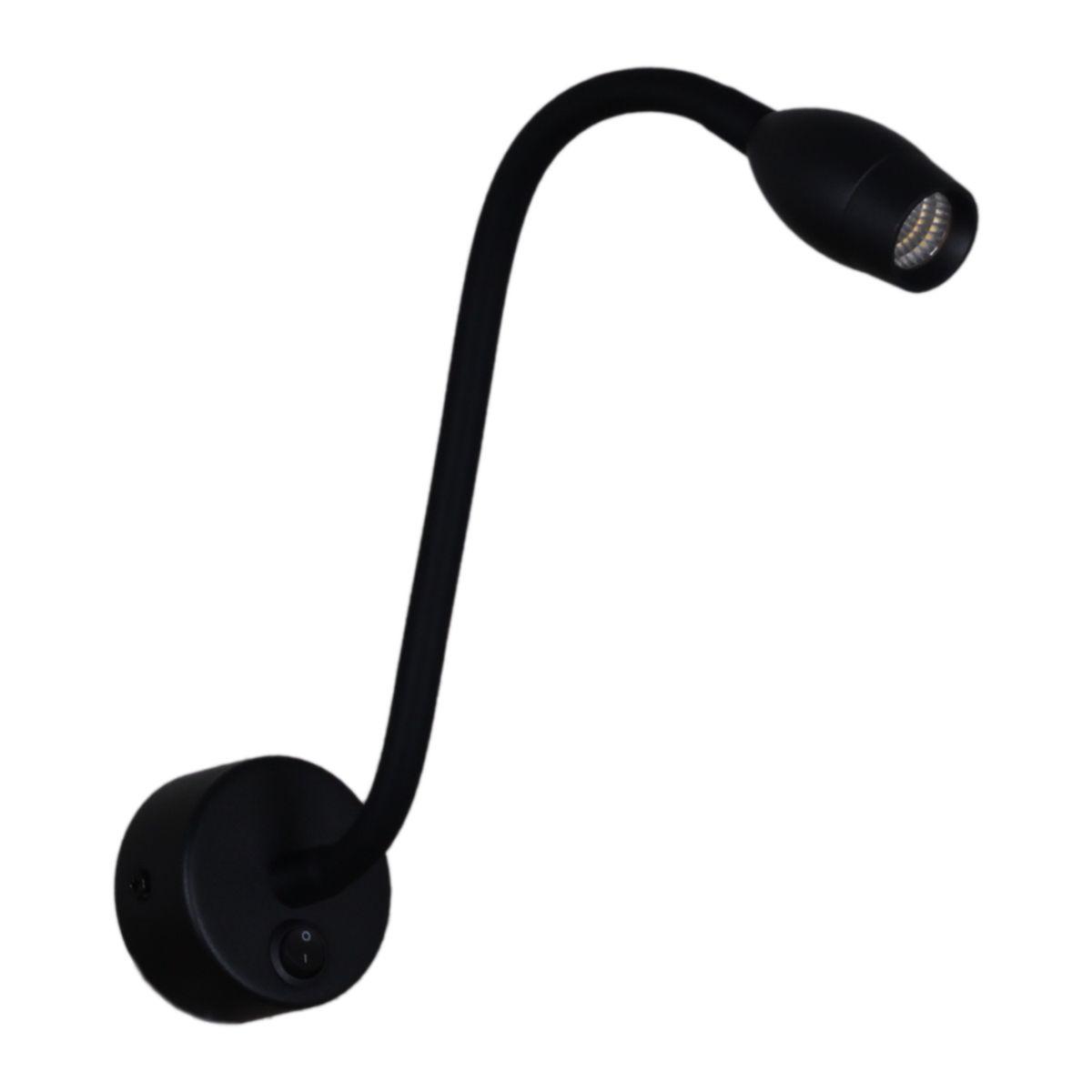 бра reluce 86200-9.2-001mn led3w bk