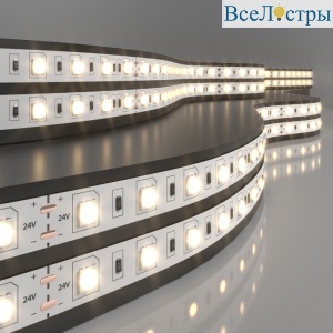 Светодиодная лента Elektrostandard 24V 14,4W 60Led 5050 IP20 теплый белый, 5м 4690389167652