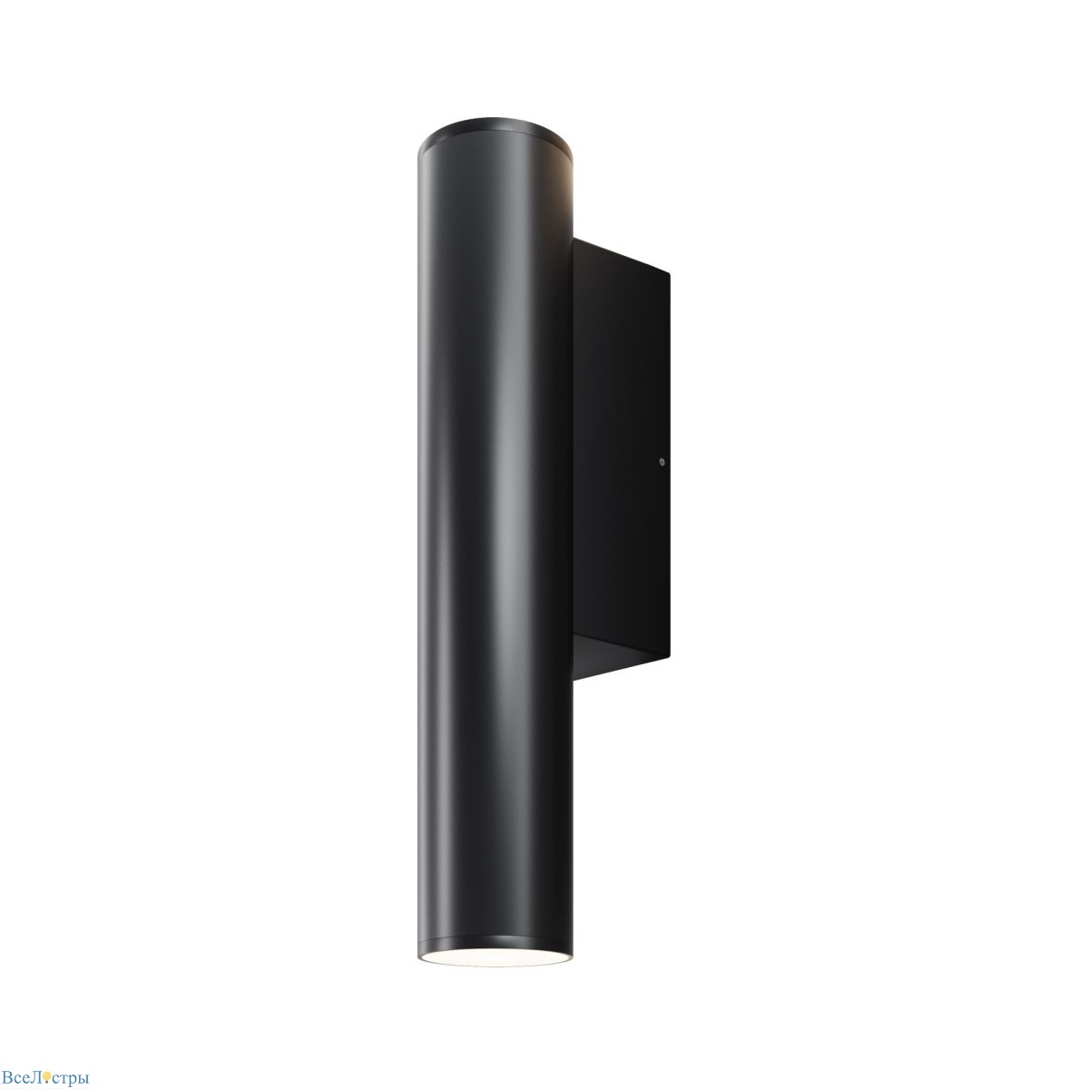 уличный настенный светильник maytoni tube o508wl-l6b3k